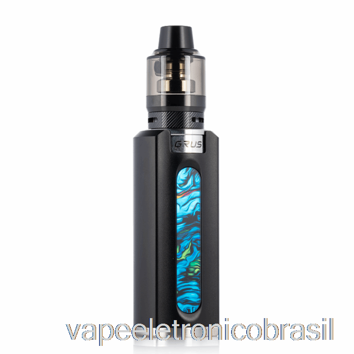 Vape Recarregável Vape Perdido Grus 100w Starter Kit Preto / Marinho